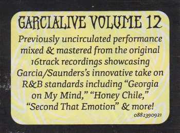 3CD Jerry Garcia: GarciaLive Volume 12 (January 23rd, 1973 The Boarding House)