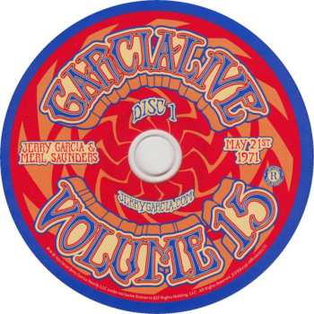 2CD Jerry Garcia: GarciaLive Volume 15 (May 21st 1971, Keystone Korner, San Francisco, CA)