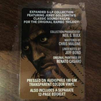 5LP/Doos Jerry Goldsmith: Rambo: The Jerry Goldsmith Vinyl Collection LTD | CLR