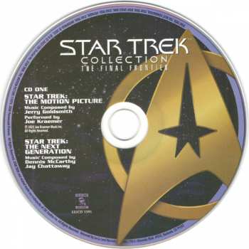4CD/Doos Paul Baillargeon: Star Trek Collection: The Final Frontier LTD