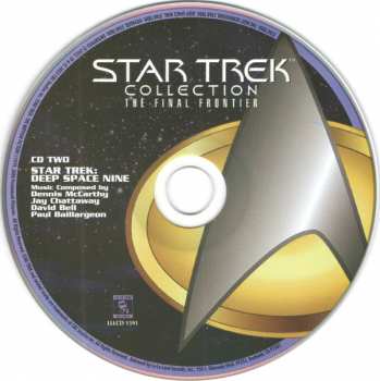 4CD/Doos Paul Baillargeon: Star Trek Collection: The Final Frontier LTD