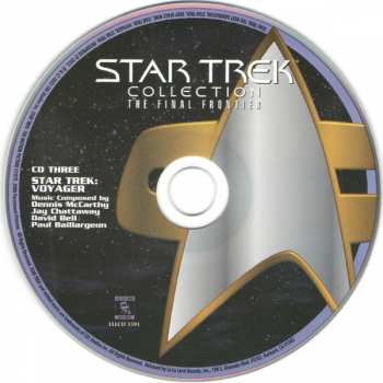 4CD/Doos Paul Baillargeon: Star Trek Collection: The Final Frontier LTD