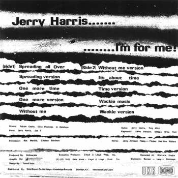 LP Jerry Harris: I'm For You...I'm For Me