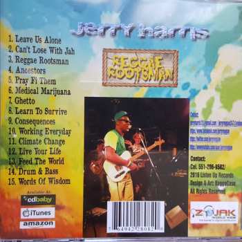 CD Jerry Harris: Reggae Rootsman
