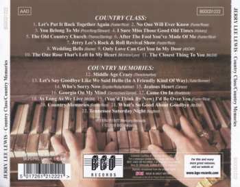 CD Jerry Lee Lewis: Country Class / Country Memories