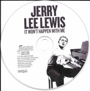 CD Jerry Lee Lewis: It Won't Happen With Me/The Singles 1960-1962 Plus
