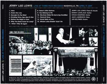 CD Jerry Lee Lewis: Live At Third Man Records