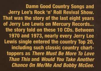 10CD/Doos Jerry Lee Lewis: Mercury Smashes... And Rockin' Sessions