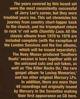 10CD/Doos Jerry Lee Lewis: Mercury Smashes... And Rockin' Sessions
