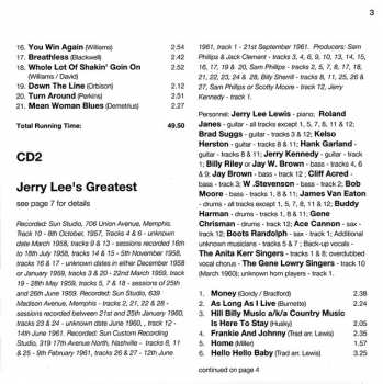 2CD Jerry Lee Lewis: Three Classic Albums Plus
