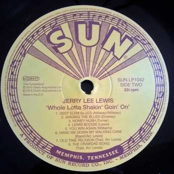 LP Jerry Lee Lewis: Whole Lotta Shakin' Goin' On