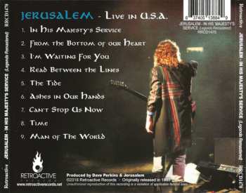 CD Jerusalem: In His Majesty's Service [Live In USA]