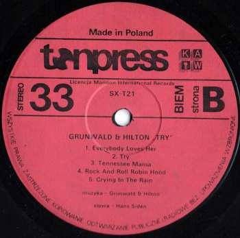 LP Jerzy Grunwald: Try