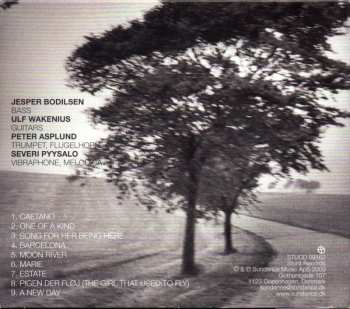 CD Jesper Bodilsen: Short Stories For Dreamers