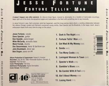 CD Jesse Fortune: Fortune Tellin' Man