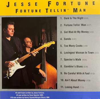 CD Jesse Fortune: Fortune Tellin' Man
