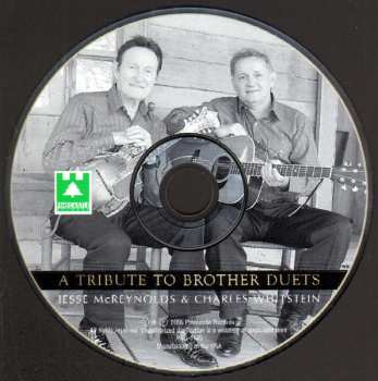 CD Jesse McReynolds: A Tribute To Brother Duets