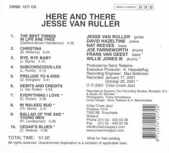 CD Jesse Van Ruller: Here And There