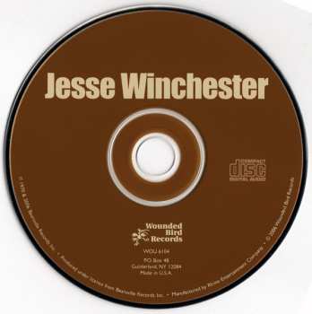 CD Jesse Winchester: Jesse Winchester