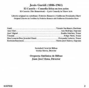 CD Jesús Guridi: El caserío = The Homestead
