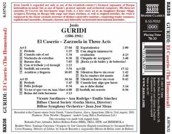 CD Jesús Guridi: El caserío = The Homestead