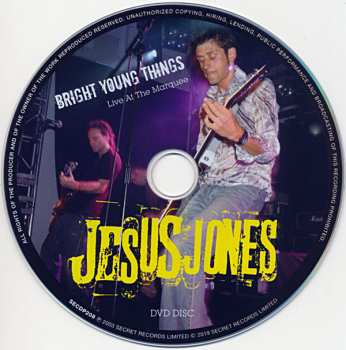 2CD/DVD Jesus Jones: Bright Young Things (Live At The Marquee)