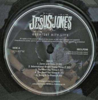 LP Jesus Jones: Greatest Hits Live