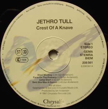 LP Jethro Tull: Crest Of A Knave