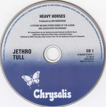 3CD/2DVD/Doos Jethro Tull: Heavy Horses (New Shoes Edition) DLX