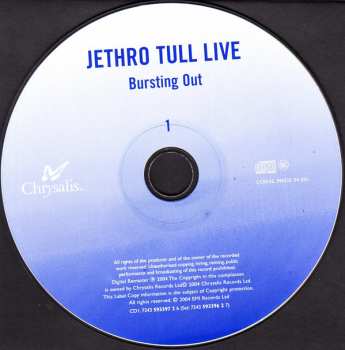 2CD Jethro Tull: Live - Bursting Out