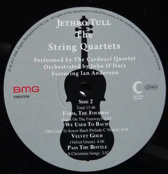 2LP Jethro Tull: The String Quartets