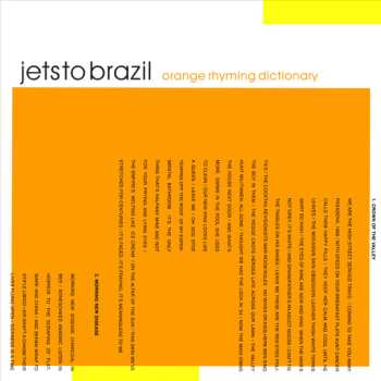 2LP Jets To Brazil: Orange Rhyming Dictionary