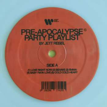 LP Jett Rebel: Pre-Apocalypse Party Playlist CLR