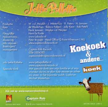 CD Jettie Pallettie: Koekoek  En Andere Koek
