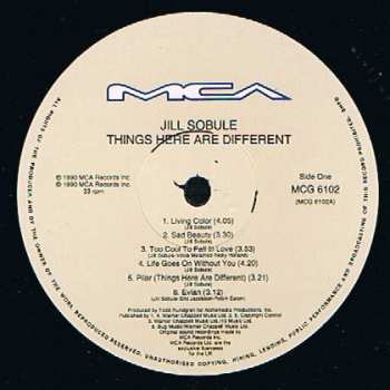 LP Jill Sobule: Things Here Are Different