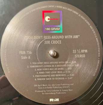 LP Jim Croce: You Don't Mess Around With Jim LTD