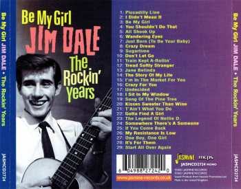 CD Jim Dale: Be My Girl, The Rockin' Years