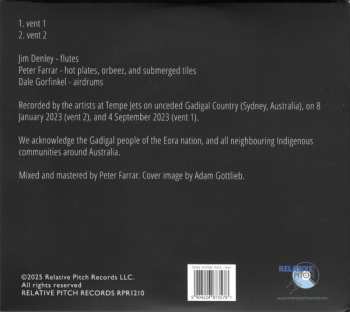 CD Jim Denley: Vents LTD