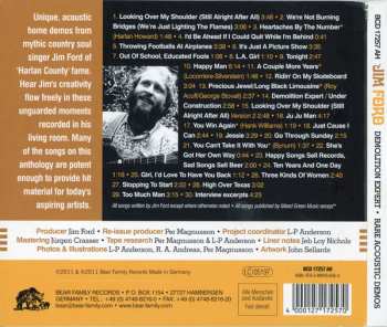 CD Jim Ford: Demolition Expert Rare Acoustic Demos
