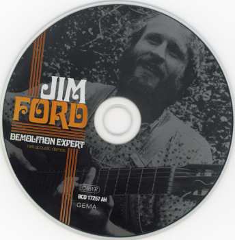 CD Jim Ford: Demolition Expert Rare Acoustic Demos