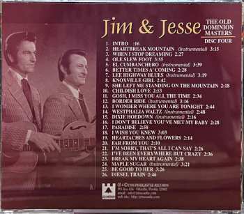 4CD/Doos Jim & Jesse: The Old Dominion Masters