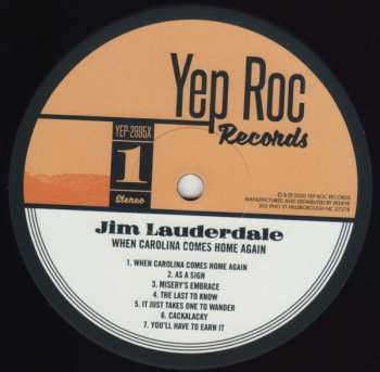 LP/SP Jim Lauderdale: When Carolina Comes Home Again 