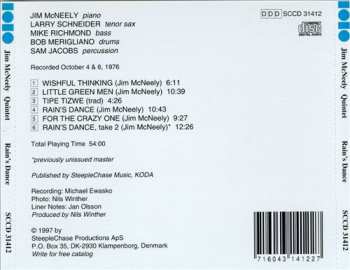 CD Jim McNeely Quintet: Rain's Dance