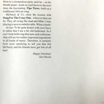 CD Jim McNeely Quintet: Rain's Dance