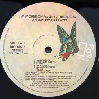 LP The Doors: An American Prayer - Music By The Doors