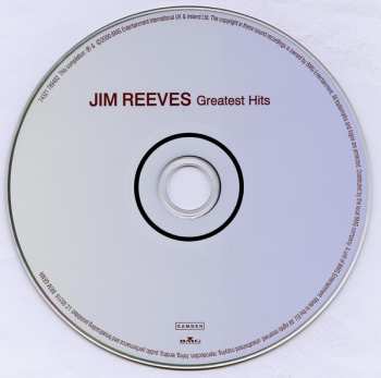 CD Jim Reeves: Greatest Hits