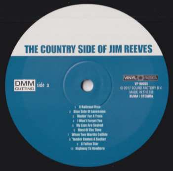 LP Jim Reeves: In Suid-Afrika / The Country Side Of Jim Reeves