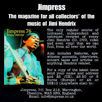 2CD Jimi Hendrix: Axis: Bolder Than Love