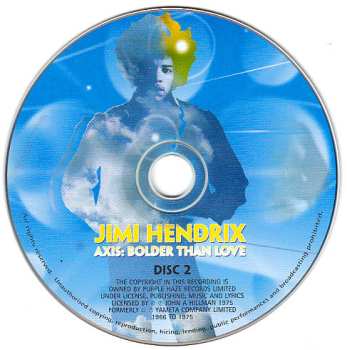 2CD Jimi Hendrix: Axis: Bolder Than Love