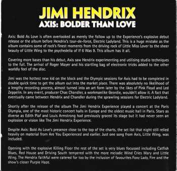 2CD Jimi Hendrix: Axis: Bolder Than Love